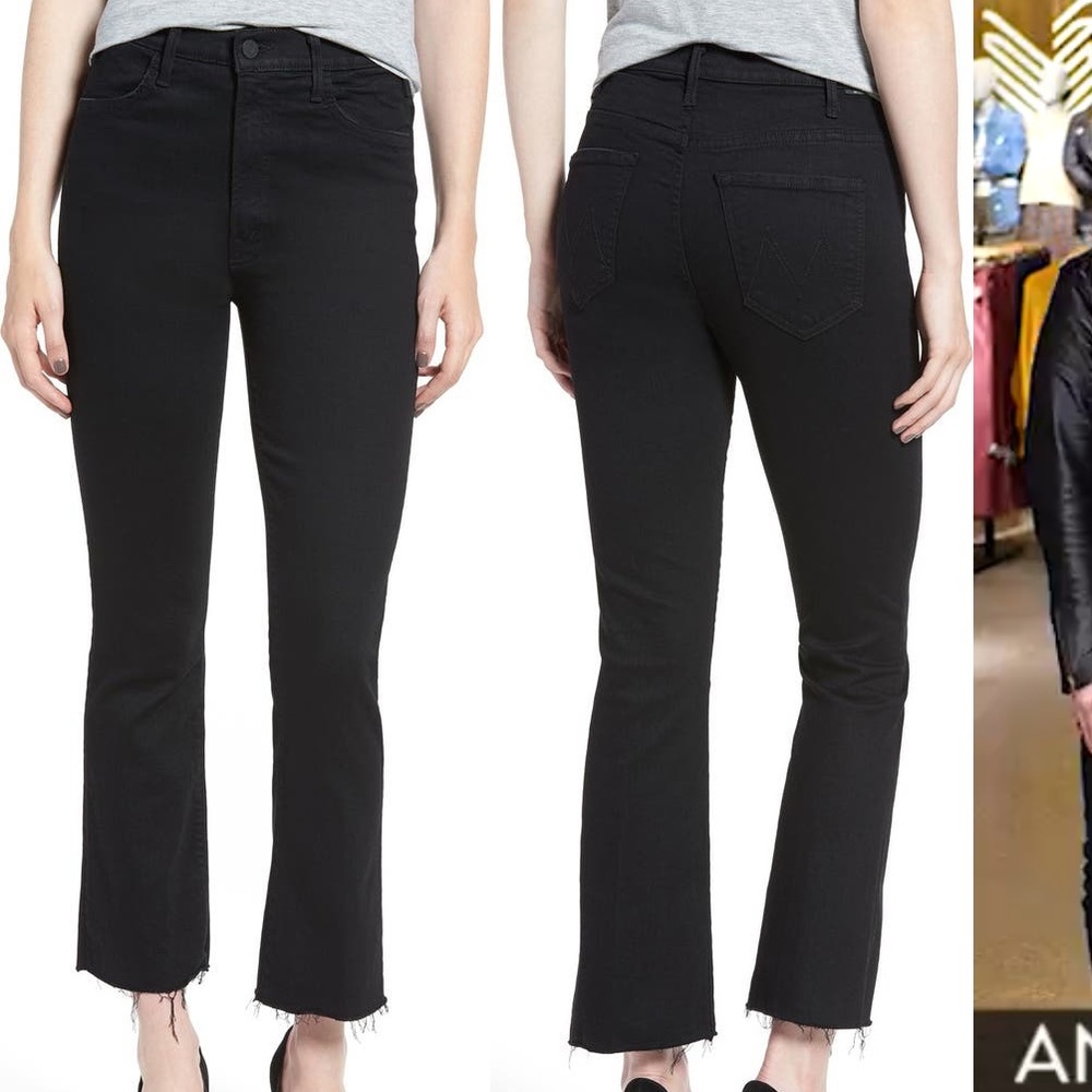 Mother brand hustler ankle Frey jean
